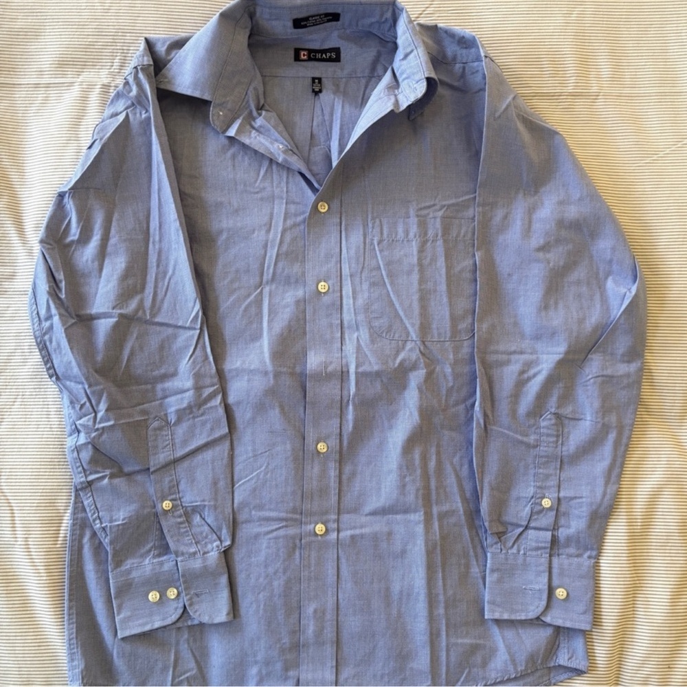 Chaps Men's Blue Shirt